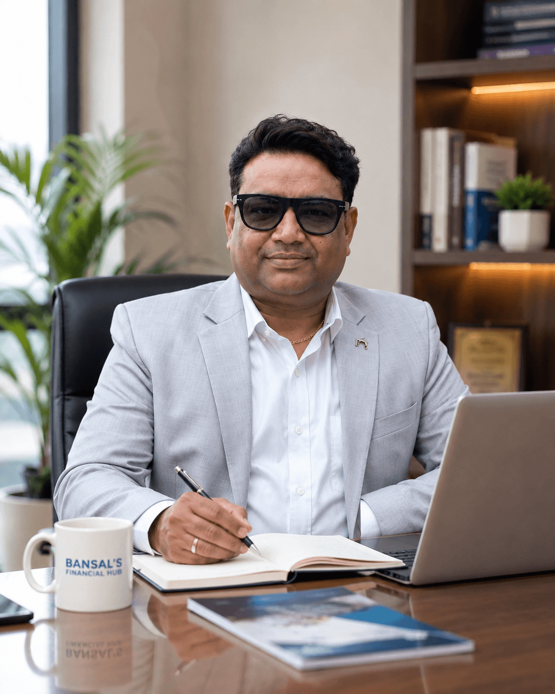 Anil Bansal, founder of Bansal's Financial Hub